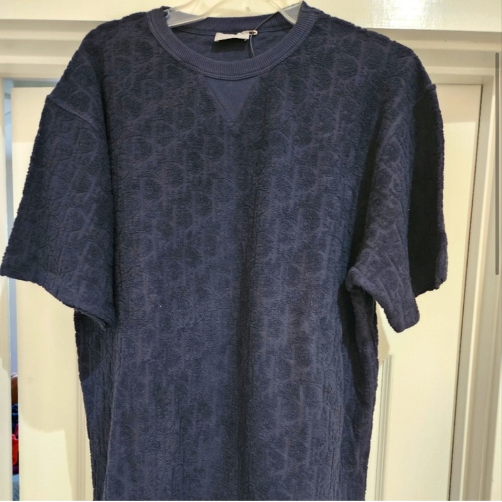 Dior towel shirt sz XL